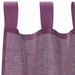 Perdele Voile cu Bucle 2 buc Violet 140x140 cm - WALTI WALTI