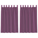 Perdele Voile cu Bucle 2 buc Violet 140x175 cm - WALTI WALTI