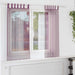 Perdele Voile cu Bucle 2 buc Violet 140x175 cm - WALTI WALTI