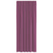 Perdele Voile cu Bucle 2 buc Violet 140x225 cm - WALTI WALTI