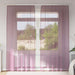 Perdele Voile cu Bucle 2 buc Violet 140x225 cm - WALTI WALTI