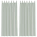 Perdele voal cu bucle 2 buc Gri deschis 140x225 cm - WALTI WALTI