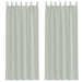Perdele voal cu bucle 2 buc Gri deschis 140x260 cm - WALTI WALTI