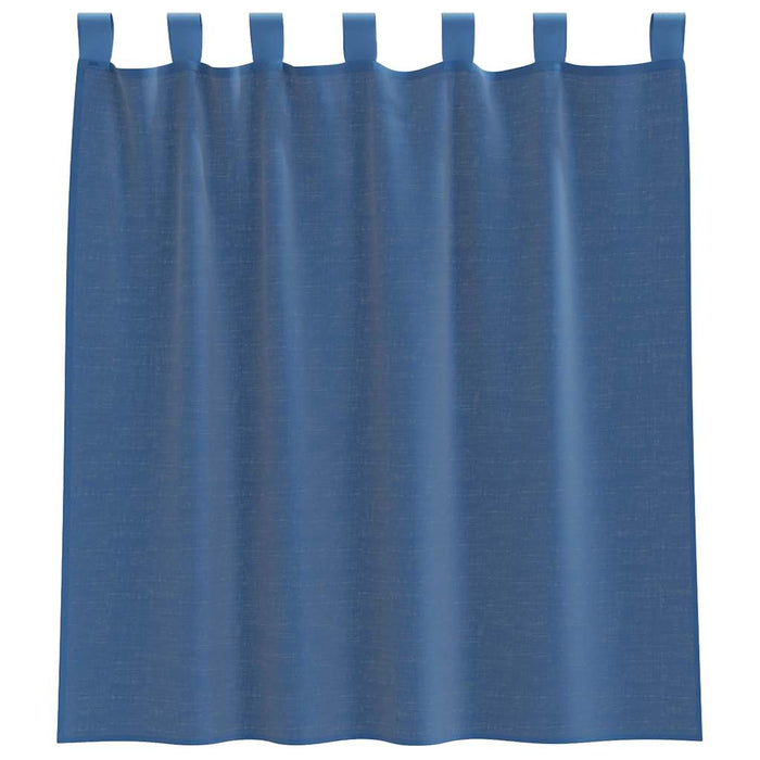 Perdele voal cu bucle 2 buc Gri deschis 140x260 cm - WALTI WALTI