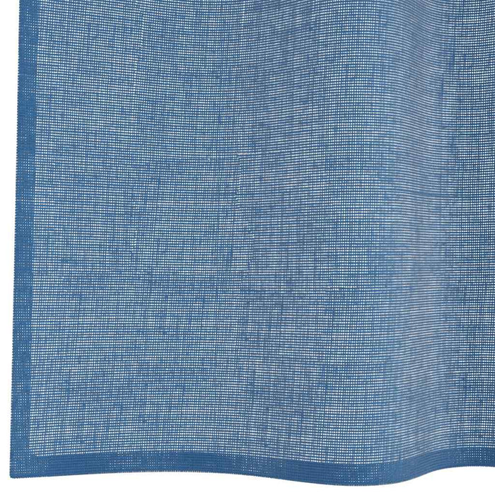 Perdele voal cu bucle 2 buc Albastru regal 140x175 cm - WALTI WALTI