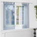 Perdele voal cu bucle 2 buc Albastru regal 140x175 cm - WALTI WALTI