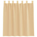 Perdele Voile cu Bucle 2 buc Nisip 140x140 cm - WALTI WALTI
