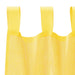 Perdele voal cu bucle 2 buc, galben, 140x225 cm - WALTI WALTI