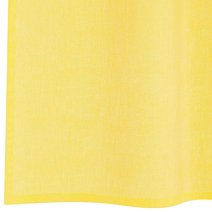 Perdele voal cu bucle 2 buc, galben, 140x225 cm - WALTI WALTI