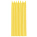 Perdele Voile cu Bucle 2 buc Galben 140x260 cm - WALTI WALTI