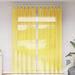 Perdele Voile cu Bucle 2 buc Galben 140x260 cm - WALTI WALTI