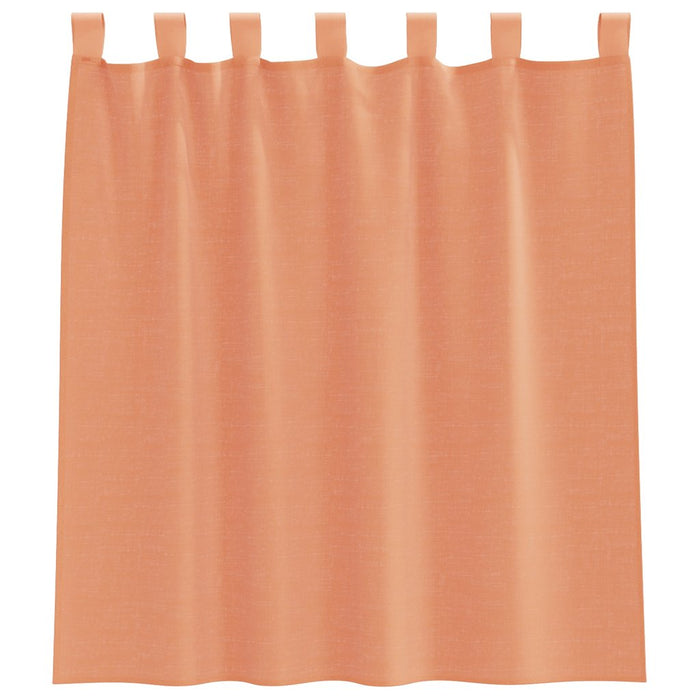 Perdele Voile cu Bucle 2 buc Terracota 140x140 cm - WALTI WALTI