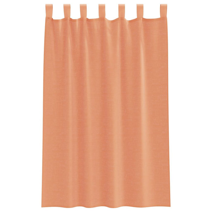 Perdele Voile cu Bucle 2 buc Terracota 140x175 cm - WALTI WALTI