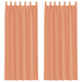 Perdele Voile cu Bucle 2 buc Terracota 140x260 cm - WALTI WALTI