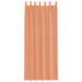 Perdele Voile cu Bucle 2 buc Terracota 140x260 cm - WALTI WALTI