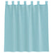 Perdele Voile cu Bucle 2 buc Turcoaz 140x140 cm - WALTI WALTI