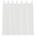 Perdele Voile cu Bucle 2 buc Alb 140x140 cm - WALTI WALTI