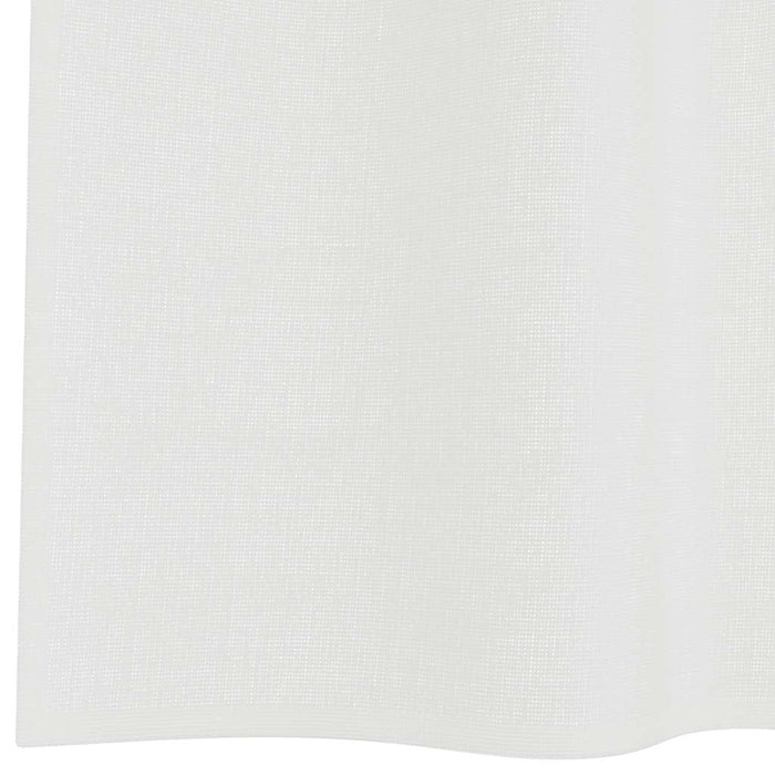 Perdele Voile cu Bucle 2 buc Alb 140x245 cm - WALTI WALTI