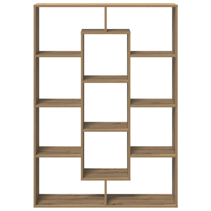 Bibliotecă, stejar artizanal, 102x29x143 cm, lemn prelucrat WALTI