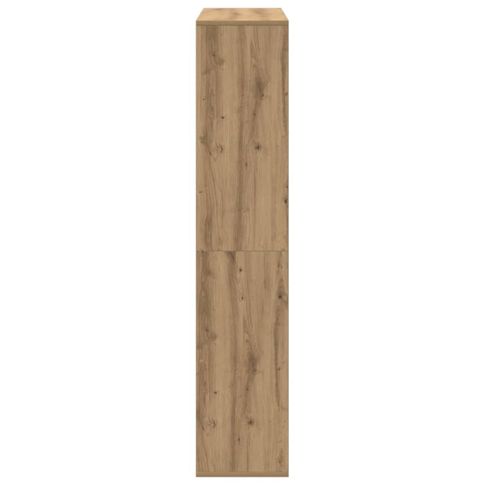 Bibliotecă, stejar artizanal, 102x29x143 cm, lemn prelucrat WALTI