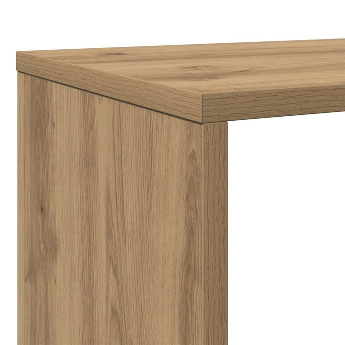 Bibliotecă, stejar artizanal, 102x29x143 cm, lemn prelucrat WALTI