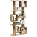 Bibliotecă, stejar artizanal, 92x29x188 cm, lemn prelucrat - WALTI WALTI