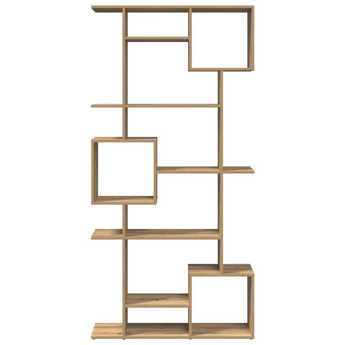Bibliotecă, stejar artizanal, 92x29x188 cm, lemn prelucrat - WALTI WALTI
