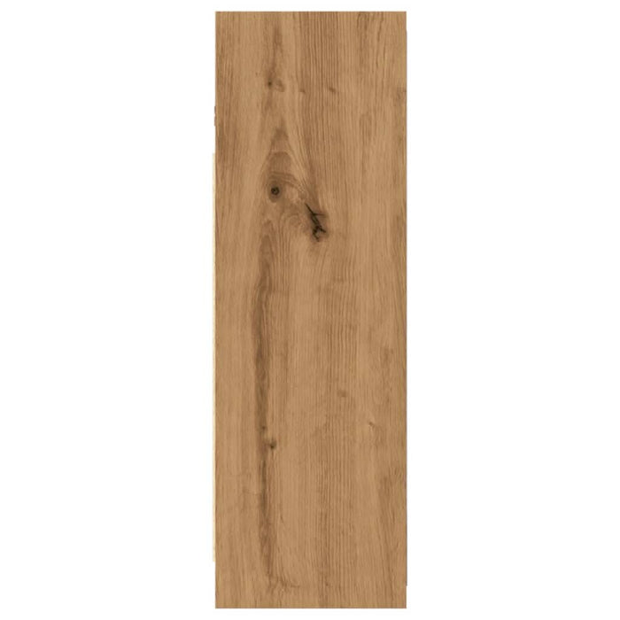 Dulap baie cu oglindă, stejar artizanal, 62,5x20,5x64 cm lemn - WALTI WALTI
