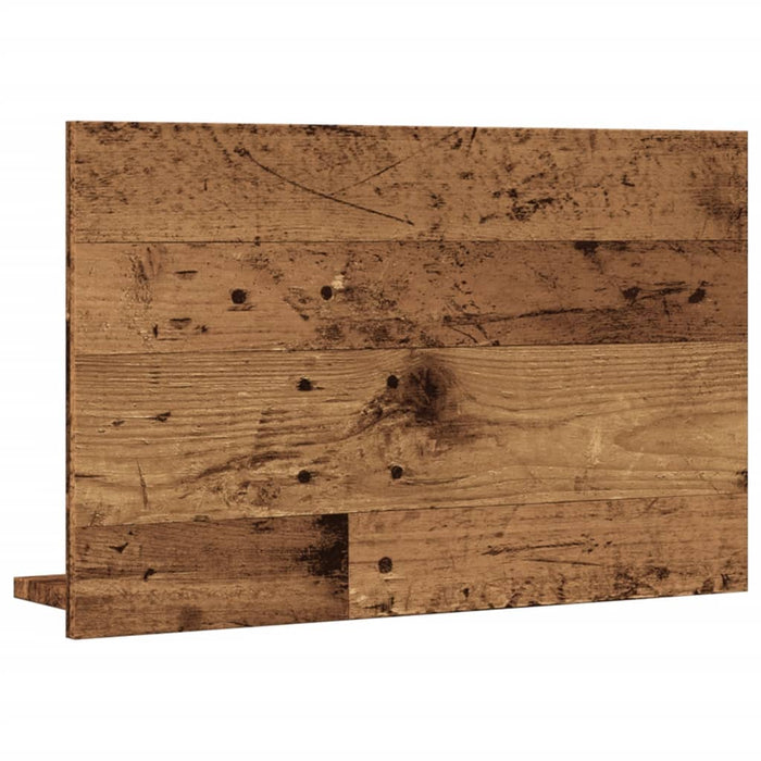 Dulap baie cu oglindă, lemn vechi, 60x11x37 cm, lemn prelucrat - WALTI WALTI