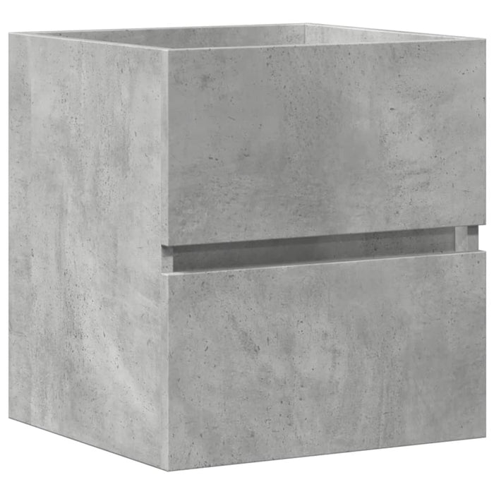 Dulap pentru chiuvetă, gri beton, 41x38,5x45 cm, PAL - WALTI WALTI