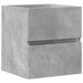 Dulap pentru chiuvetă, gri beton, 41x38,5x45 cm, PAL - WALTI WALTI