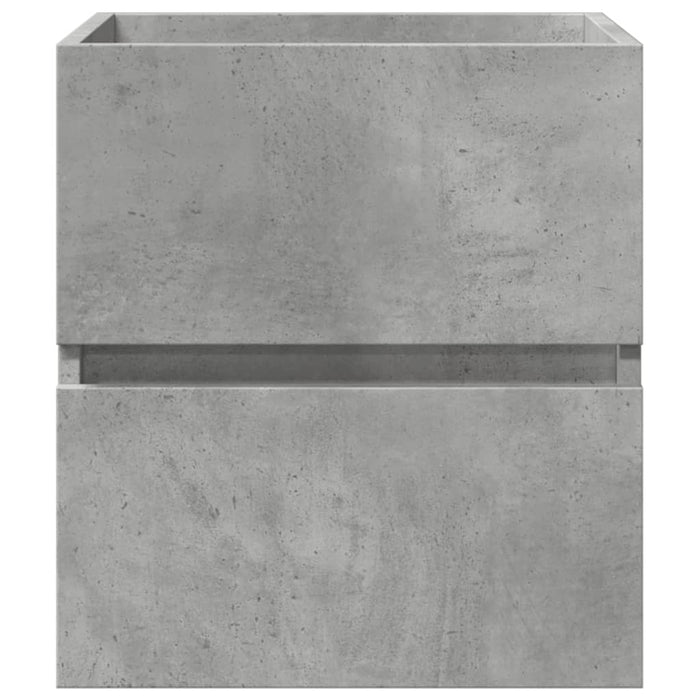 Dulap pentru chiuvetă, gri beton, 41x38,5x45 cm, PAL - WALTI WALTI