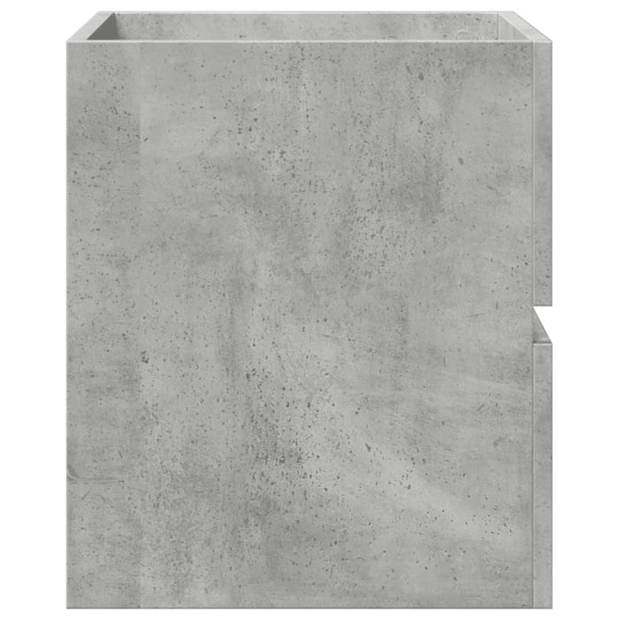 Dulap pentru chiuvetă, gri beton, 41x38,5x45 cm, PAL - WALTI WALTI