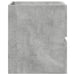 Dulap pentru chiuvetă, gri beton, 41x38,5x45 cm, PAL - WALTI WALTI