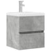 Dulap pentru chiuvetă, gri beton, 41x38,5x45 cm, PAL - WALTI WALTI