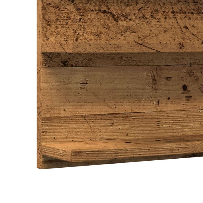Dulap baie cu oglindă, lemn vechi, 90x11x45 cm, lemn prelucrat - WALTI WALTI