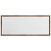 Oglindă de baie LED stejar fumuriu 100x8,5x37 cm lemn prelucrat - WALTI WALTI