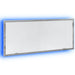 Oglindă de baie LED sonoma gri, 100x8,5x37 cm lemn prelucrat - WALTI WALTI
