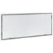 Oglindă de baie LED sonoma gri, 100x8,5x37 cm lemn prelucrat - WALTI WALTI