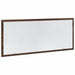 Oglindă de baie LED stejar maro, 100x8,5x37 cm lemn prelucrat - WALTI WALTI