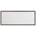 Oglindă de baie LED stejar maro, 100x8,5x37 cm lemn prelucrat - WALTI WALTI