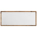 Oglindă de baie LED lemn vechi, 100x8,5x37 cm lemn prelucrat - WALTI WALTI