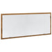 Oglindă baie LED stejar artizanal, 100x8,5x37 cm lemn prelucrat - WALTI WALTI