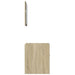 Set mobilier de baie, 2 piese, stejar sonoma, lemn prelucrat - WALTI WALTI