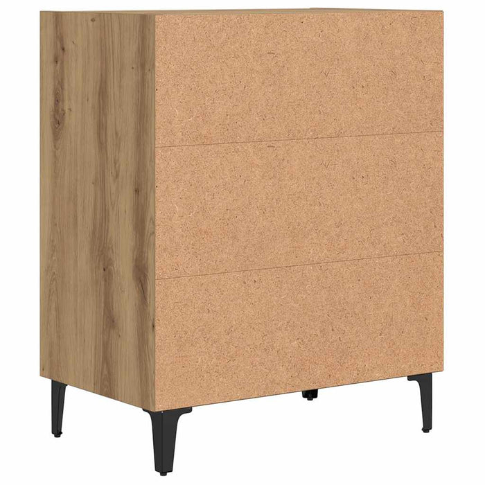 Dulap, stejar artizanal, 57x35x70 cm, lemn prelucrat - WALTI WALTI