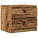 Noptiere, 2 buc., lemn vechi, 50x40x43,5 cm, lemn prelucrat - WALTI WALTI