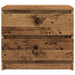 Noptiere, 2 buc., lemn vechi, 50x40x43,5 cm, lemn prelucrat - WALTI WALTI