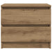 Noptiere 2 buc. stejar artizanal, 50x40x43.5 cm, lemn prelucrat - WALTI WALTI
