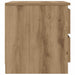 Noptiere 2 buc. stejar artizanal, 50x40x43.5 cm, lemn prelucrat - WALTI WALTI