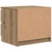 Noptiere 2 buc. stejar artizanal, 50x40x43.5 cm, lemn prelucrat - WALTI WALTI